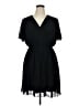 Grecerelle Solid Black Cocktail Dress Size XL - photo 1