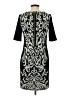 Sunny Leigh Graphic Black Cocktail Dress Size S - photo 2