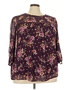 Sara Michelle 3/4 Sleeve Blouse