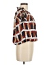 Blush 100% Cotton Brown Sleeveless Blouse Size M - photo 4