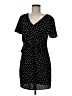 Everly Polka Dots Black Casual Dress Size M - photo 1
