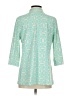 Elizabeth McKay Teal 3/4 Sleeve Blouse Size S - photo 2
