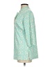 Elizabeth McKay Teal 3/4 Sleeve Blouse Size S - photo 5