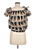 Blush 100% Cotton Brown Sleeveless Blouse Size M - photo 2