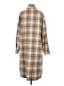 Shein 100% Polyester Brown Coat Size M - photo 2