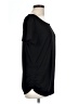 Elle Black Short Sleeve Top Size L - photo 4