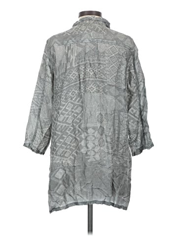 Pete & Greta Johnny Was 3/4 Sleeve Button-Down Shirt (view 2)