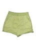 Splendid Solid Green Khaki Shorts Size L - photo 1