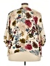 Suzanne Betro Floral Ivory Short Sleeve Blouse Size 4X - photo 2