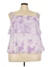 Gilli 100% Polyester Purple Sleeveless Blouse Size 3X - photo 1