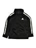 Adidas 100% Polyester Black Track Jacket Size 3T - photo 1