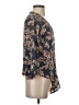 Beacon 100% Polyester Blue 3/4 Sleeve Blouse Size XS (petite) - photo 4