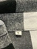 Unbranded 100% Polyester Checkered-gingham Black Long Sleeve Blouse Size L - photo 7