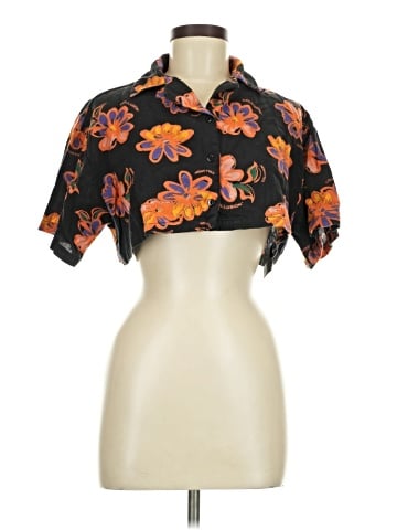 Collusion Short Sleeve Blouse (view 1)