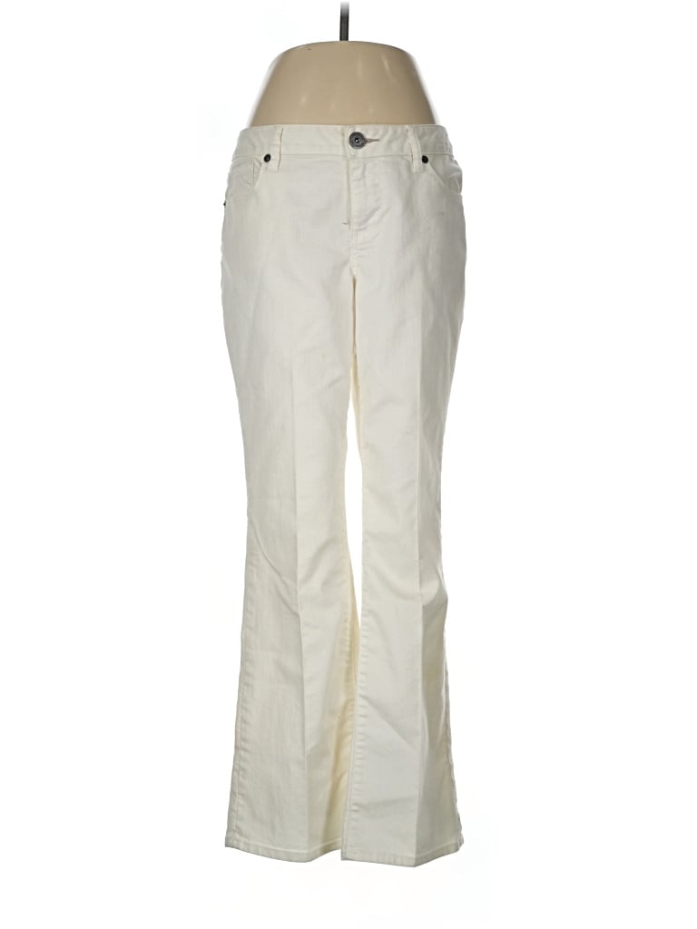 Pre-owned Coldwater Creek Jeans In Ivory