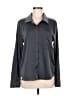 Splendid Gray Long Sleeve Blouse Size M - photo 1