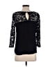 Old Navy - Maternity 100% Rayon Black 3/4 Sleeve Top Size S - photo 2