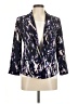 Club Monaco 100% Polyester Print Purple Blazer Size 8 - photo 1