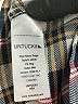 UNTUCKit Plaid Burgundy Gray Long Sleeve Button-Down Shirt Size 8 - photo 8