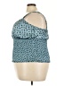 Assorted Brands 100% Rayon Teal Sleeveless Blouse Size 3X - photo 5