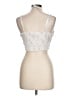LA Hearts 100% Polyester Silver Sleeveless Blouse Size L - photo 2