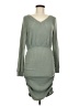 Unbranded 100% Polyester Gray Casual Dress Size M - photo 1