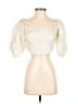 Ramy Brook 100% Linen Ivory 3/4 Sleeve Blouse Size 4 - photo 1