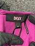 DKNY 100% Polyester Purple Short Sleeve Blouse Size M - photo 4