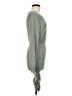 Unbranded 100% Polyester Gray Casual Dress Size M - photo 4