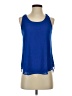 Naked Zebra 100% Polyester Blue Sleeveless Blouse Size S - photo 1