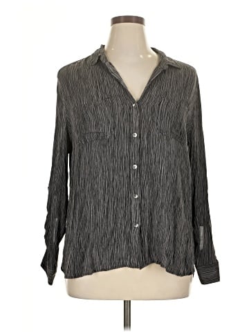 Rock & Republic Long Sleeve Blouse (view 1)