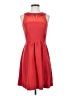 Maeve Solid Red Casual Dress Size 4 - photo 1