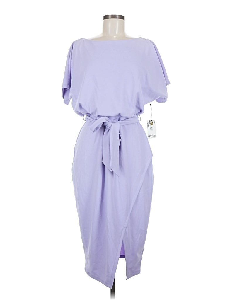 Pre-owned Kensie Casual Dress In Purple