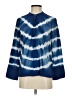 J.Crew 100% Silk Tie-dye Blue Blouse Size S - photo 1