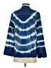 J.Crew 100% Silk Tie-dye Blue Blouse Size S - photo 2
