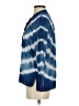 J.Crew 100% Silk Tie-dye Blue Blouse Size S - photo 5