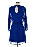 Express Outlet 100% Polyester Solid Blue Casual Dress Size XS - photo 2