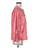 J. Peterman Stripes Red Long Sleeve Blouse Size XS - photo 4
