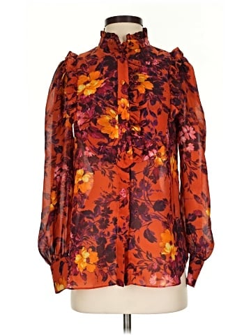 Ronny Kobo Long Sleeve Blouse (view 1)