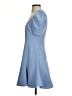 Likely Solid Blue Cocktail Dress Size 4 - photo 5