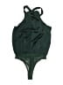 Lulus 100% Polyester Green Bodysuit Size M - photo 2