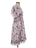 Böhme 100% Polyester Paisley Blue Cocktail Dress Size S - photo 4