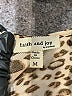 Faith and Joy Animal Print Brown Short Sleeve Blouse Size M - photo 7