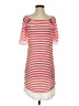 Ella Moss 100% Silk Stripes Red Casual Dress Size S - photo 1
