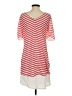 Ella Moss 100% Silk Stripes Red Casual Dress Size S - photo 2