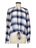 Bella Dahl 100% Rayon Blue Long Sleeve Blouse Size M - photo 1