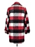oasis Plaid Red Coat Size S - photo 2