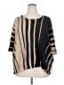 Fylo Stripes Black Poncho Size XXL - photo 1