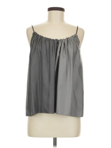 Helmut Lang Sleeveless Silk Top (view 1)