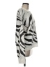 Soho Animal Print Silver Pullover Sweater Size M - photo 4